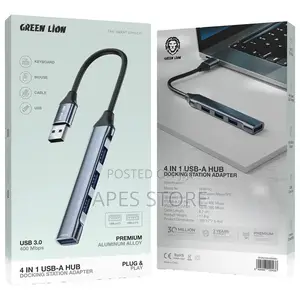 Green Lion 4-in-1 USB-A Hub