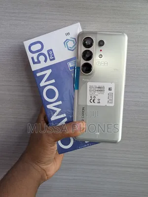 New Tecno Camon 50 Pro 256GB Silver