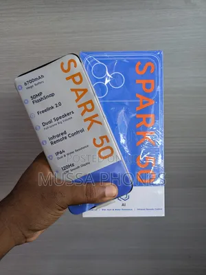 New Tecno Spark 50 128GB Silver