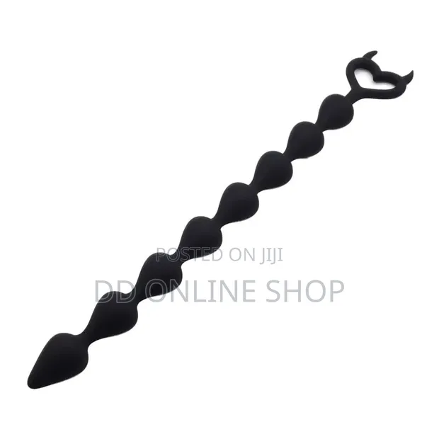 Silicone Anal Beads Butt Plug - 1