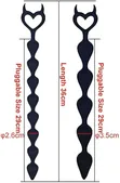 Silicone Anal Beads Butt Plug - 3