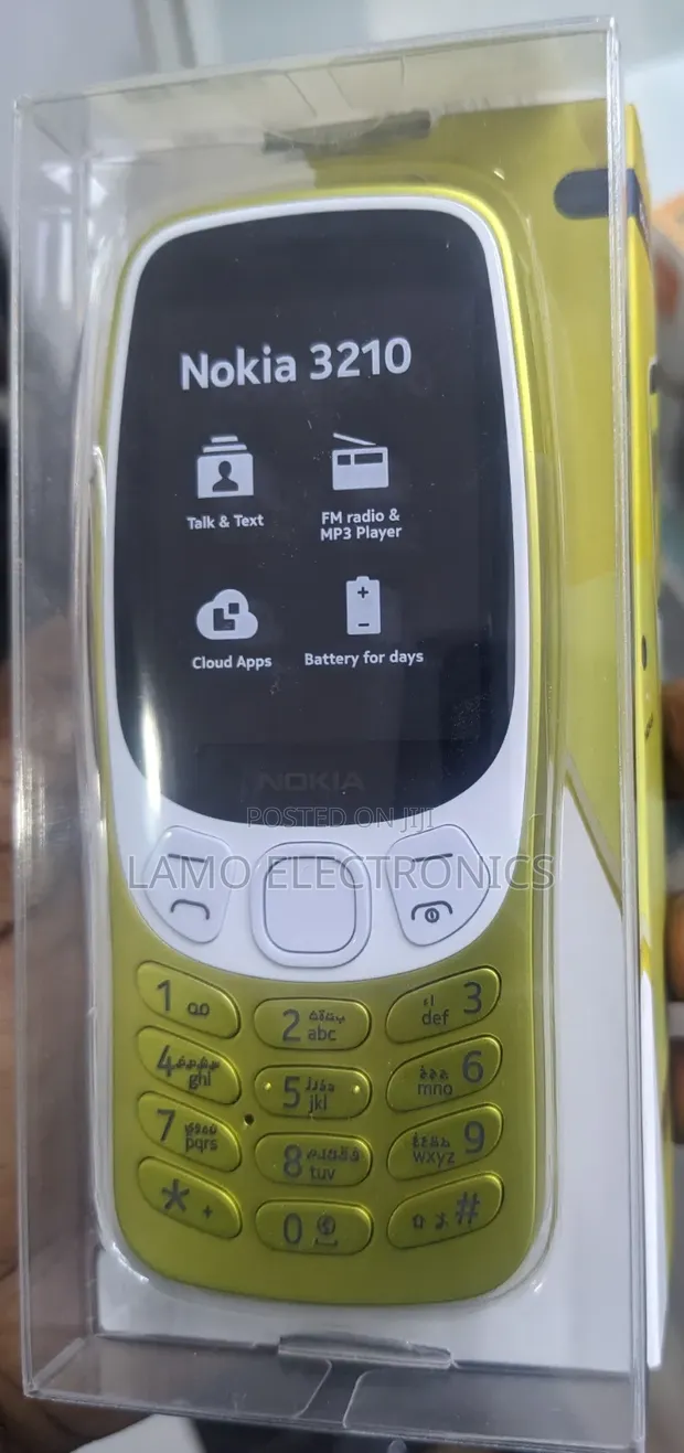 New Nokia 3210 (2024 Reboot) Yellow - 1