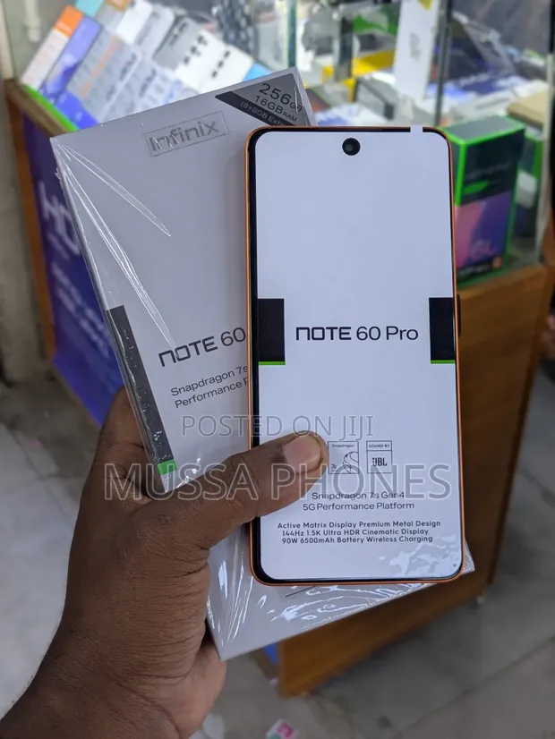 New Infinix Note 60 Pro 256GB Orange - 1