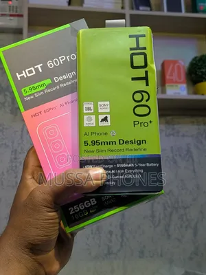 New Infinix Hot 60 Pro 256GB Silver