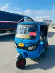 TVS King Deluxe Plus iTouch Start Tricycle 2023 Blue - 5