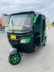 TVS King Deluxe Plus iTouch Start Tricycle 2023 Black - 4