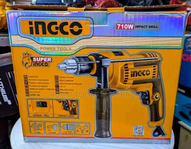 Ingco Electric Drill 13mm 710W - 1