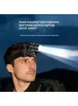 TC13 LED Headlamp 500LM Rechargeable Wave Sensor - 2