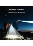 TC13 LED Headlamp 500LM Rechargeable Wave Sensor - 3