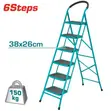 Total Steel Ladder 6 Steps (150kg Max Load) - 2