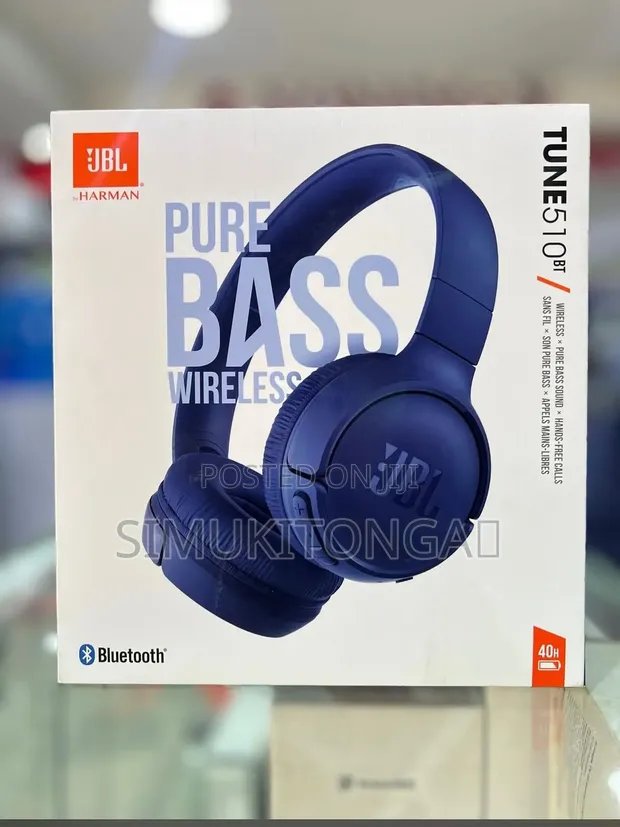 JBL Tune 510BT Wireless On-Ear Headphones - 1