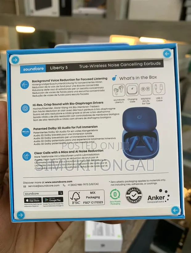 Soundcore Liberty 5 Earbuds za Wireless - 1
