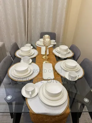 32pcs Classic Dinner Set - Plain White