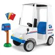 Kid Trax 6V Lori la Posta la USPS la Kuendesha - 1
