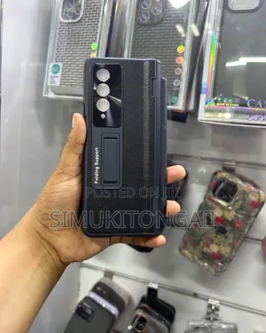 Samsung Z Fold Case with Glass and Touch Pen