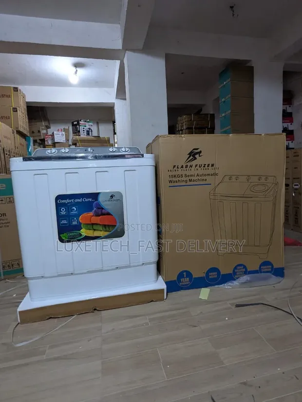 Flash Fuzen 15kg Semi-Automatic Washing Machine - 1