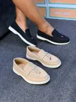 Clarks Women's Leather Loafers - 2