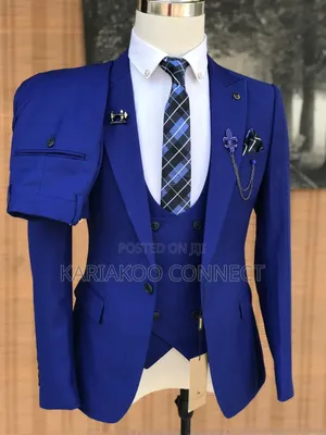 Men's Blue Suits - Brand New