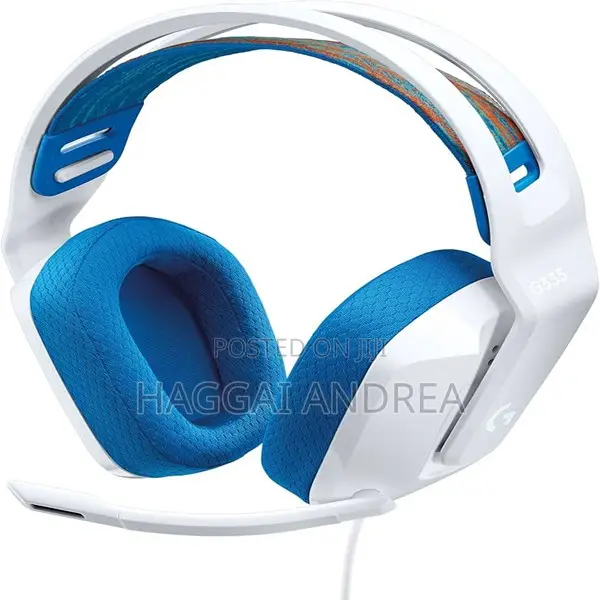 Logitech G335 Wired Gaming Headset - White - 1