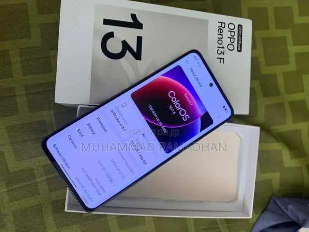 Oppo Reno13 F Mpya 256GB Zambarau - 1