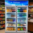 Three Rivers Showcase Fridge 650L - 2