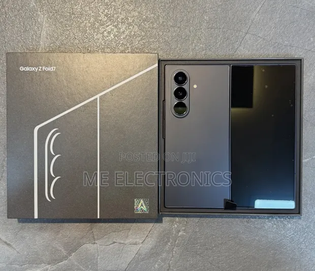 New Samsung Galaxy Z Fold7 256GB Black - 1