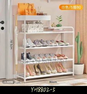 5-Tier Modular Shoe Rack (Model YH8802-5)