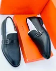 Black Leather Moccasins - Men's Size 41-44 - 2