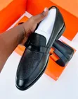 Black Leather Moccasins - Men's Size 41-44 - 3