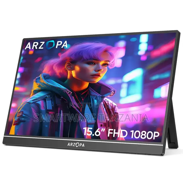 Arzopa 15.6" FHD 1080p Portable Monitor - 1