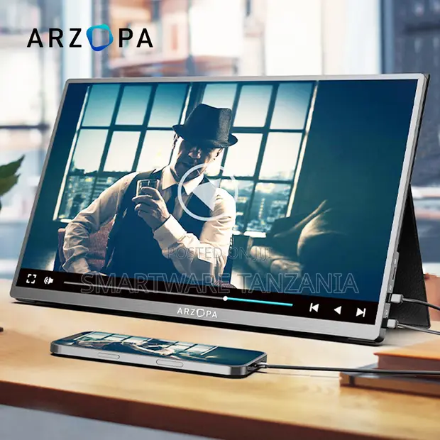 Arzopa Portable Monitor - Enhance Streaming Anywhere - 1