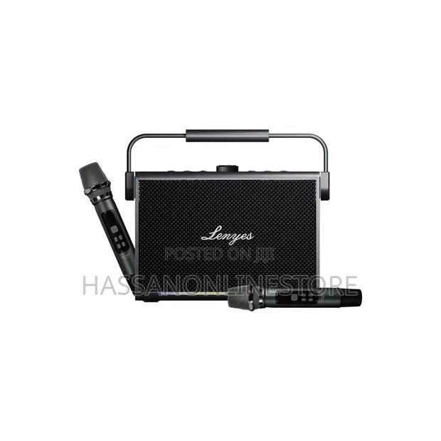 Lenyes Titan 2 RGB Dual Microphone TWS Bluetooth Speaker - 1