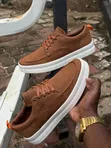 Men's Multicoloured Leather Shoes - Size 40-45 - 4