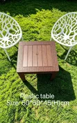 Plastic Outdoor Coffee/Side Table - 1
