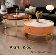 Coffee Table Set - 2 Pieces - 2