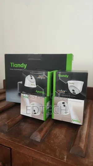 Tiandy 2MP Color Maker CCTV Camera Package (4 Cameras, 8-Channel NVR)