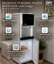 Digiwave 3-Tap Water Dispenser with Fridge - 2