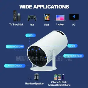Projector Dual WiFi 6 (260 ANSI Lumens)