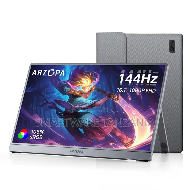 Arzopa 16.1" Portable Monitor - 144Hz FHD - 1