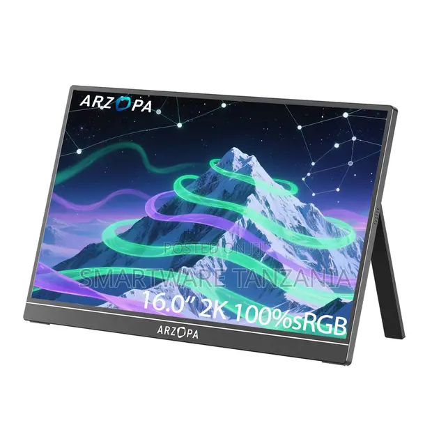 Arzopa 16.0" Portable Monitor 2K 100% sRGB - 1
