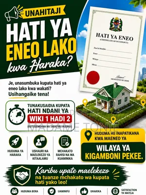 Land Title Service - Kigamboni