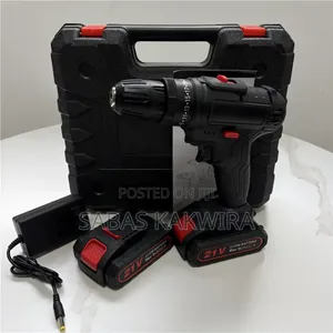 Brand New 21V Cordless Rechargeable Drill Set