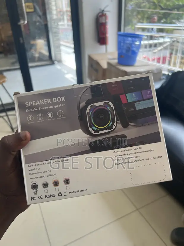 V11 Portable Karaoke Speaker - 1