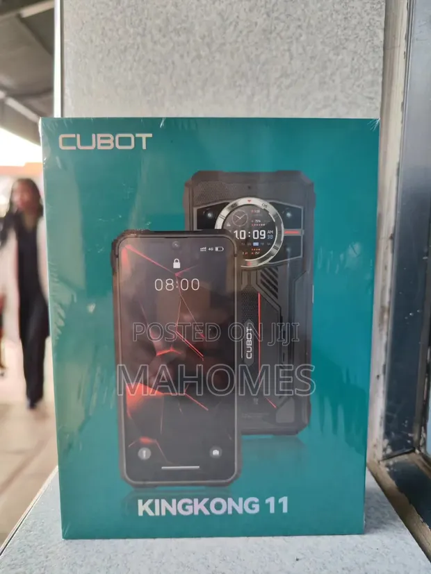 Cubot KingKong 11 256GB Nyeusi Mpya - 1
