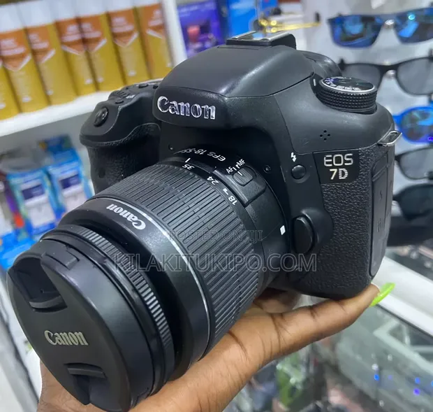 Canon 7D DSLR Camera with 18-55mm Lens - 1