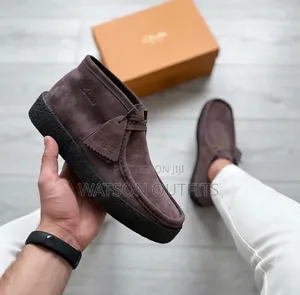 Men's Clarks Leather Boots - Original