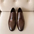 Viatu vya Ngozi vya De'rossi vya Wanaume aina ya Moccasins - 1