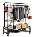 Very Strong Cloth Rack with Wheels - 1