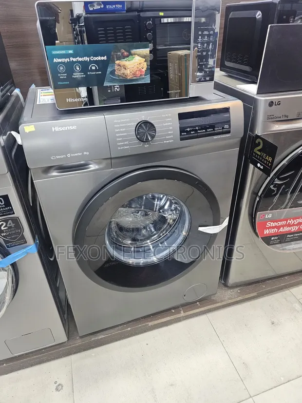 Hisense Front Load Wash and Dry Washing Machine - 1