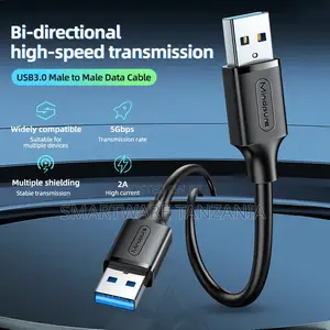 High-Speed USB 3.0 Male to Male Data Cable